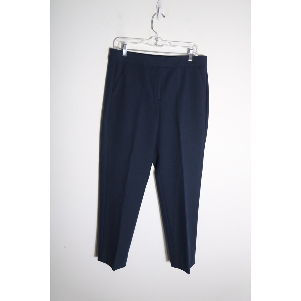 J. Crew Kate Straight Leg Pant Womens 12P Four Seasons Stretch Carreman CC442